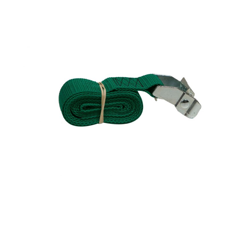6' Length - 1.5" Polypro Cam Strap (Green)