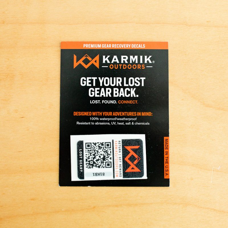 Karmik Outdoors Decal