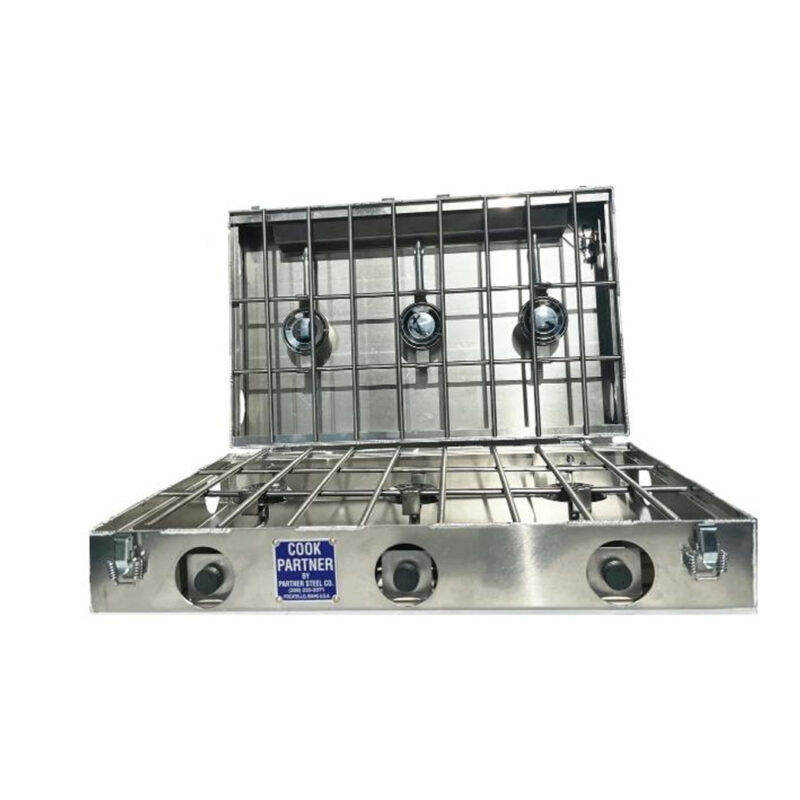 6 Burner Stove by Partner Steel