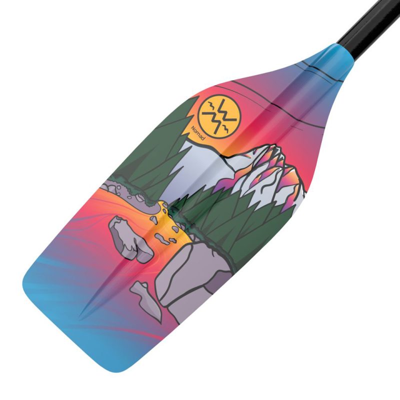 WERNER NOMAD RAFT PADDLE - ALPENGLOW - Image 3