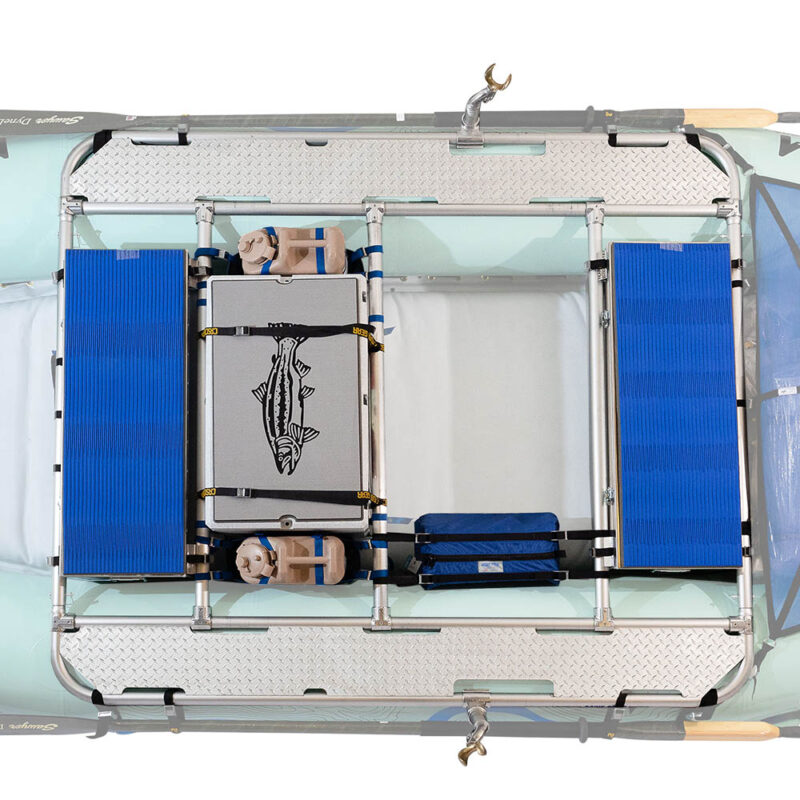 DRE GUNNISON 4-BAY XD DIAMOND PLATE FRAME