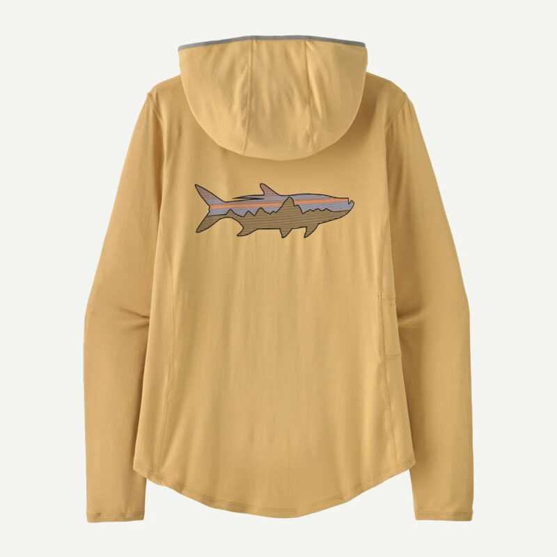W's Tropic Comfort Natural Graphic Hoody - Image 3