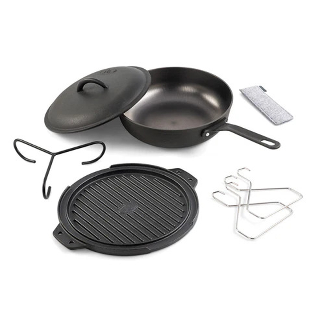 GSI Guidecast 10" Cast Iron Cookset