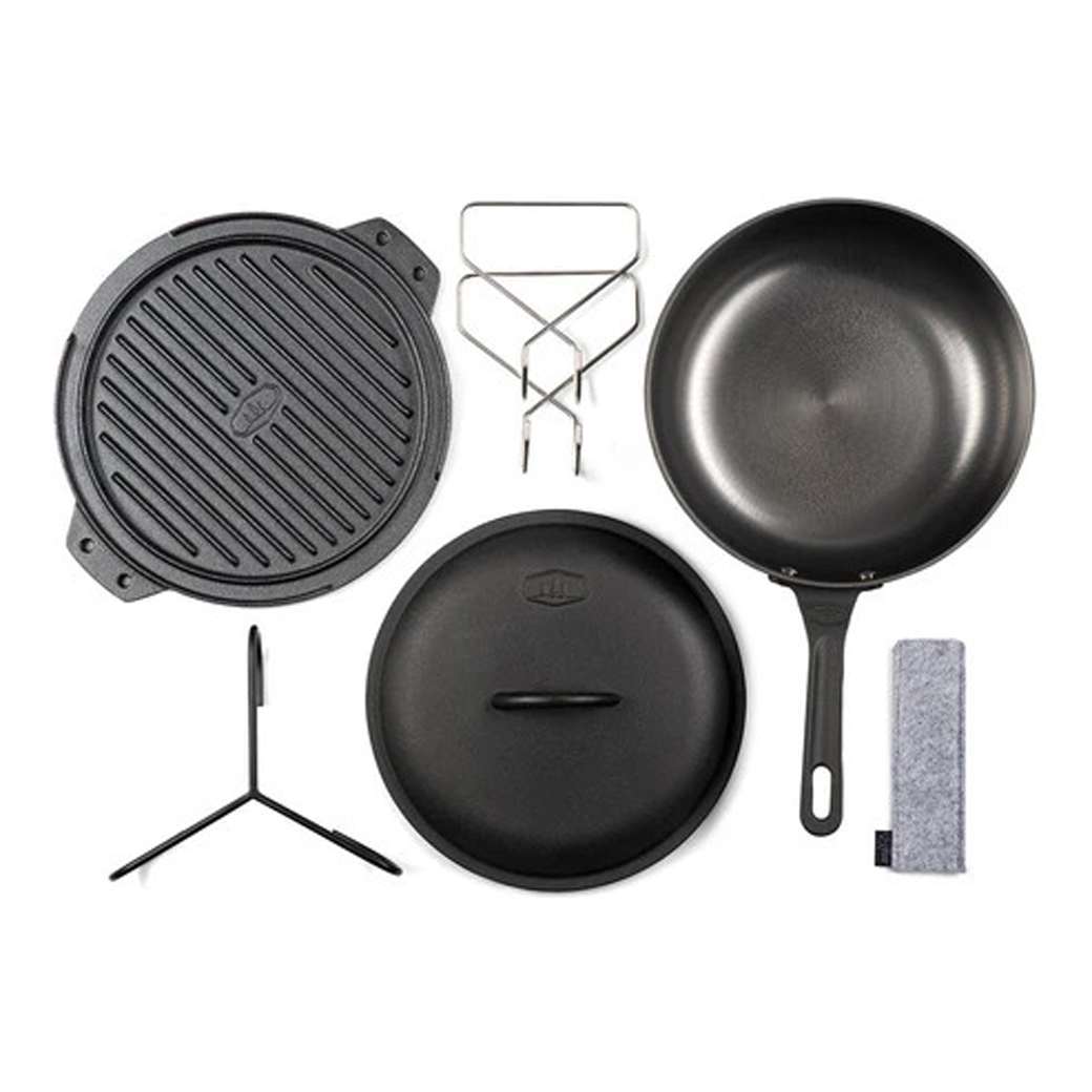 GSI Guidecast 10" Cast Iron Cookset - Image 3