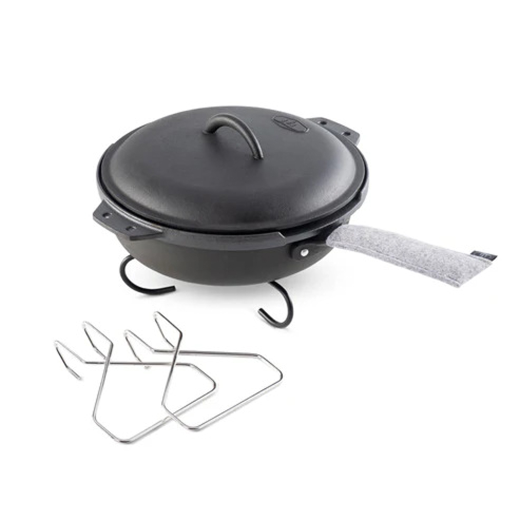 GSI Guidecast 10" Cast Iron Cookset - Image 4